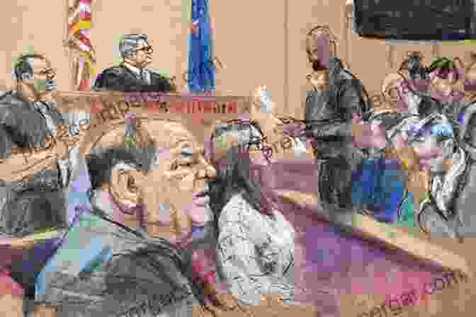 A Courtroom Sketch Depicting The Trial Of The Accused Murderers In The Melissa Trotter Case. Pushed: State Of Oklahoma Vs Amber Hilberling: The Inside Story Of The Murder Case That Riveted The Bible Belt