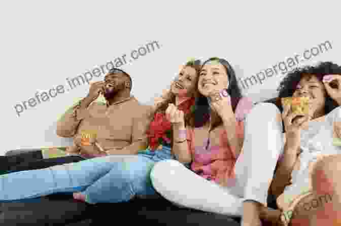 A Group Of Friends Laughing While Watching A Movie What To Watch When: 1 000 TV Shows For Every Mood And Moment