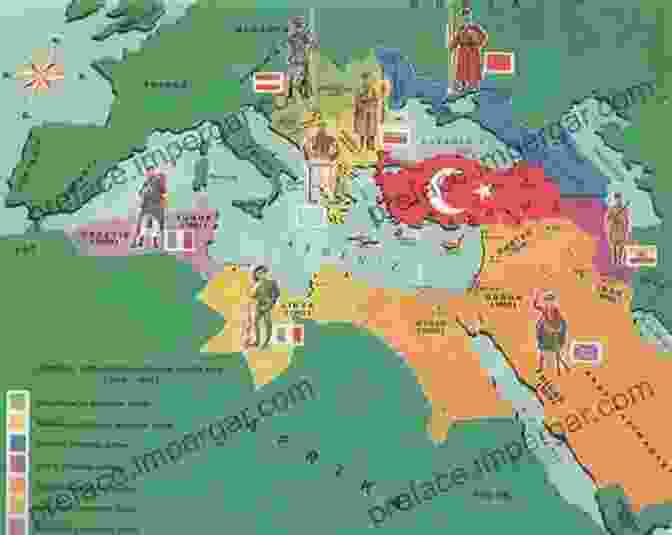 A Map Of The Post Ottoman World, Showing The Emergence Of New Nation States State Faith And Nation In Ottoman And Post Ottoman Lands