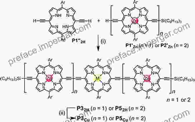 A Molecular Structure Of A Heterometallated Porphyrin Oligomer, Highlighting The Metal Ions And Porphyrin Units. Electronic Communication In Heterometallated Porphyrin Oligomers (Springer Theses)