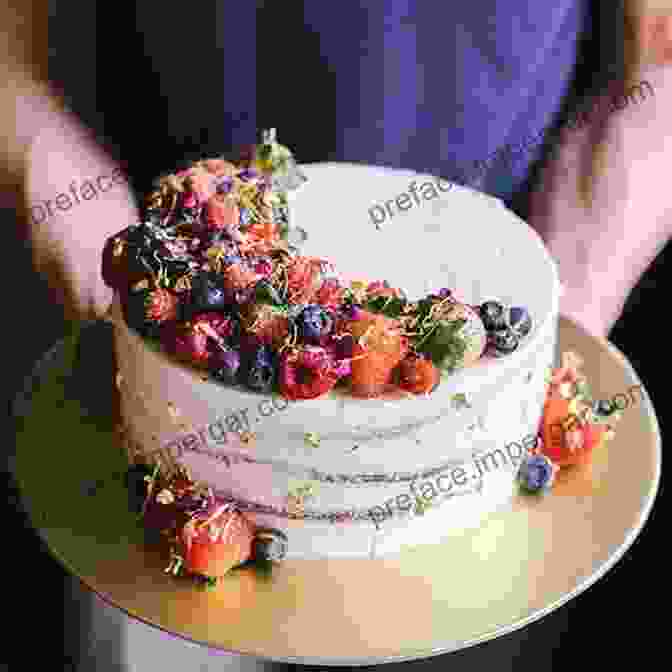 A Photo Of A Person Holding A Plate Of Colorful Vegan Dessert With Fresh Berries And Edible Flowers 100 Vegan Desserts: A Vegan Cookbook