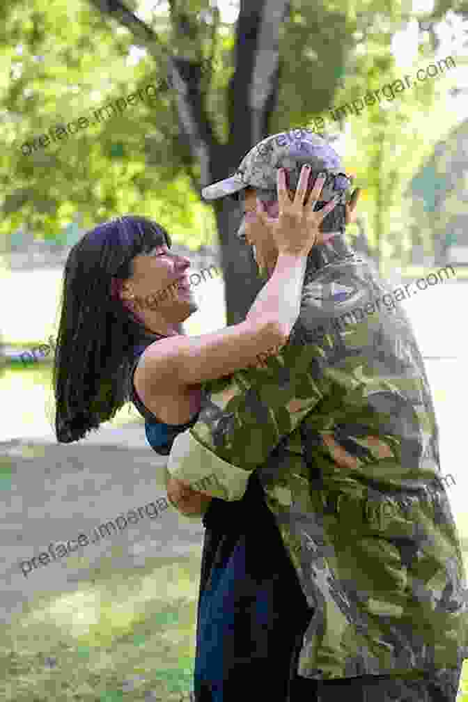 A Photo Of A Soldier And His Wife Embracing A Soldier S Wife: The Pain The Struggle The Courage And The Survival