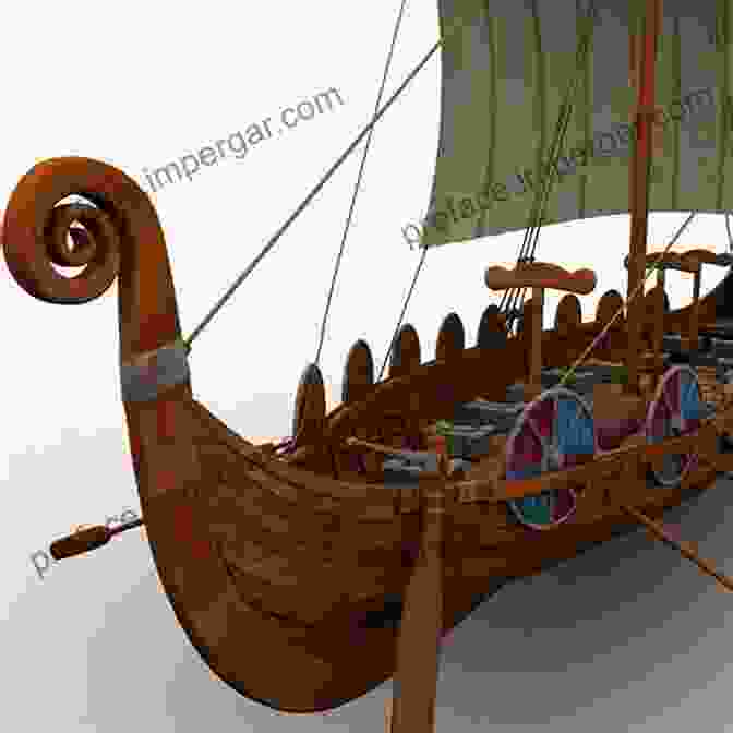 A Replica Of A Viking Ship Vikings: History Of Vikings: From The History Of Rune Stones To Norse Mythology (Thor Odin Valhalla Viking Religion Swedish History 1)