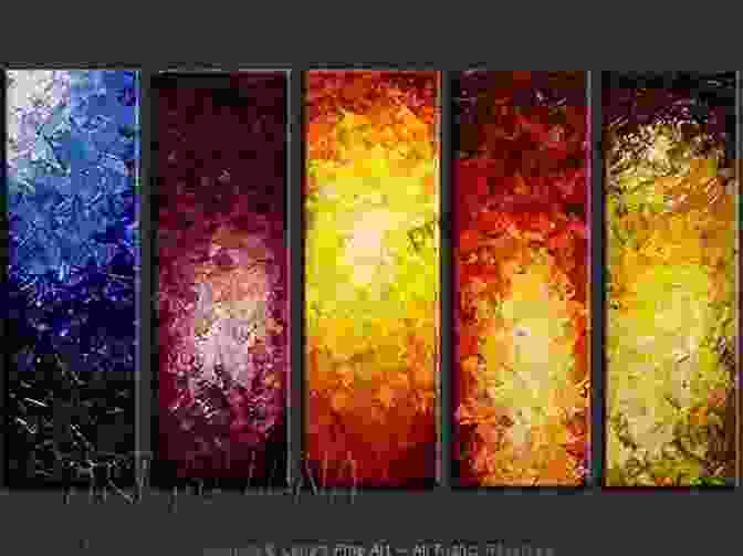 Abstract Painting Showcasing A Dynamic Color Palette The Faux Finish Artist: Professional Decorative Painting Secrets For Aspiring Painters And Artists