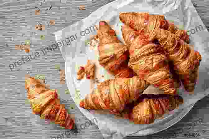 An Image Of Freshly Baked Croissants French Cake Recipes: Step By Step Instructions For French Foods