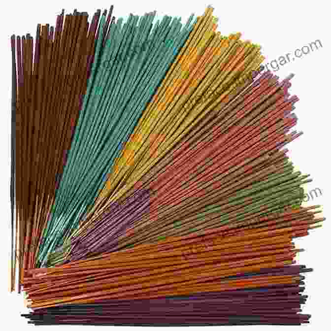 Assortment Of Incense Sticks, Spices, And Botanicals Trees Of Fragrance And Mystery: Incense Spice And Botanical Enigmas