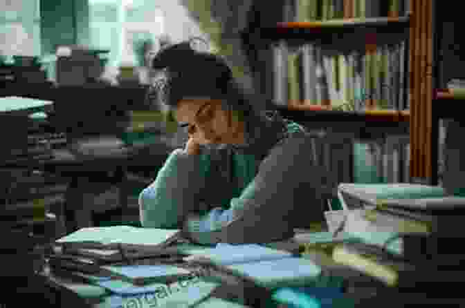 Student Immersed In Focused Study, Surrounded By Books And Notes Study And Teaching Guide: The History Of The Renaissance World: A Curriculum Guide To Accompany The History Of The Renaissance World