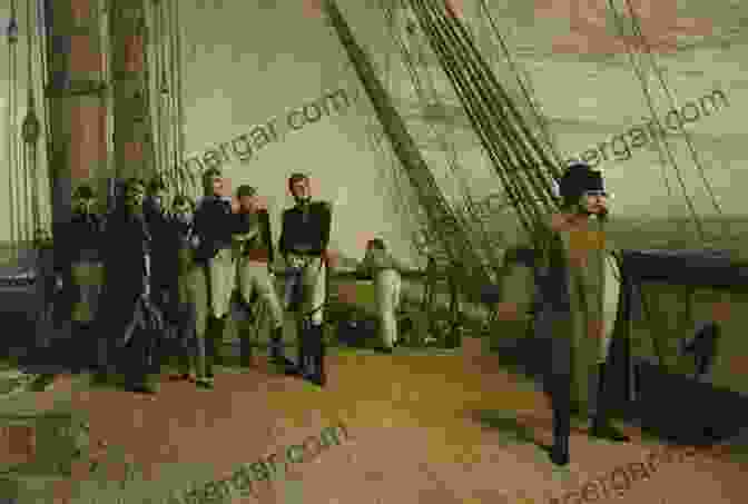 The Dramatic Surrender Of Napoleon Bonaparte, Painted By Charles Steuben In 1814, Depicting The Fallen Emperor's Meeting With Prussian General Blücher And Russian General Kutuzov On The Deck Of The British Warship HMS Bellerophon. The Surrender Of Napoleon (Illustrated)