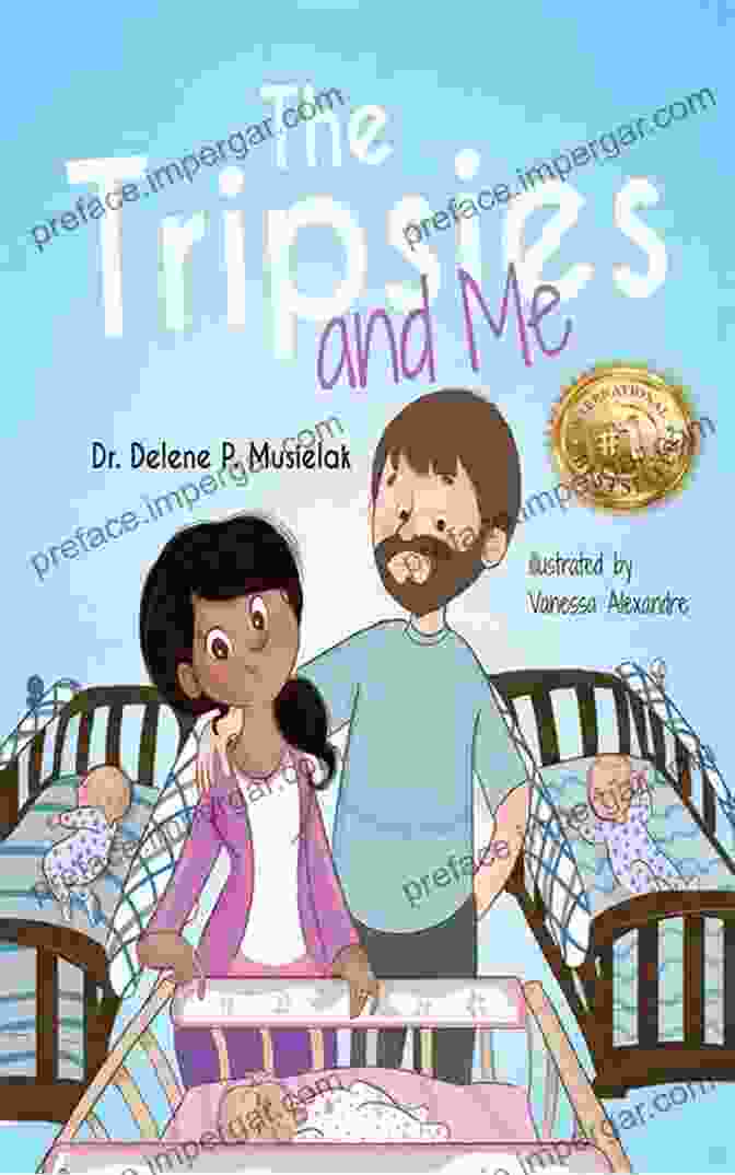 The Tripsies And Me Book Cover Featuring A Girl And Her Imaginary Friends, The Tripsies The Tripsies And Me Dr Delene P Musielak