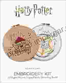 Harry Potter Embroidery Kit: 10 Magical Projects Inspired By The Wizarding World (Embroidery Craft)