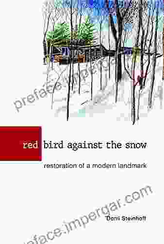 Red Bird Against The Snow